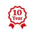 icon ribbon 10 year